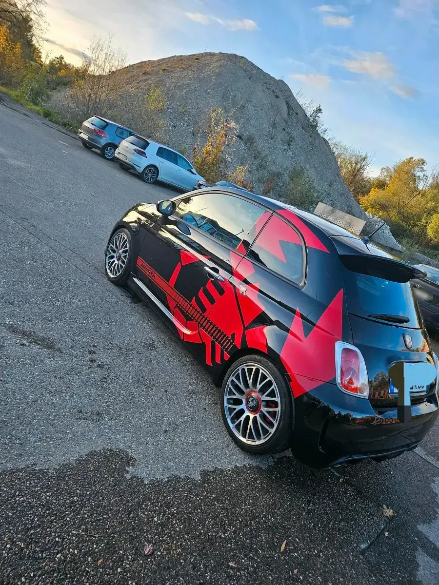 Gebraucht Abarth 500 135 PS (99 kW) 2009 Schwarz Kleinwagen