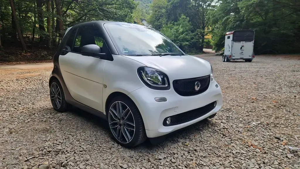 Gebraucht Smart ForTwo Cabrio Prime 90 PS (66 kW) 2019 Weiß Cabrio