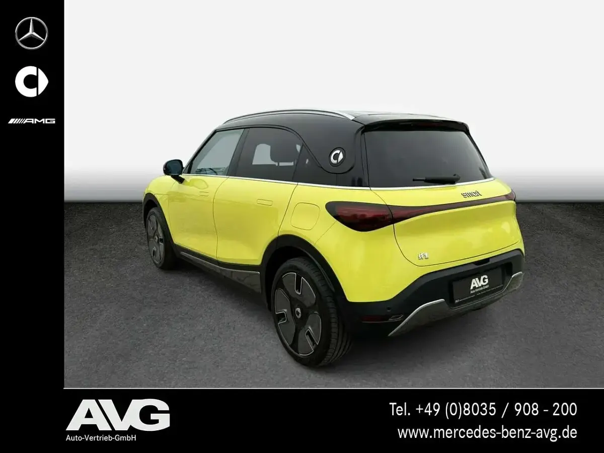 Używany Smart #1 Edition #1 200 kW (272 KM) 2023 Żółty SUV