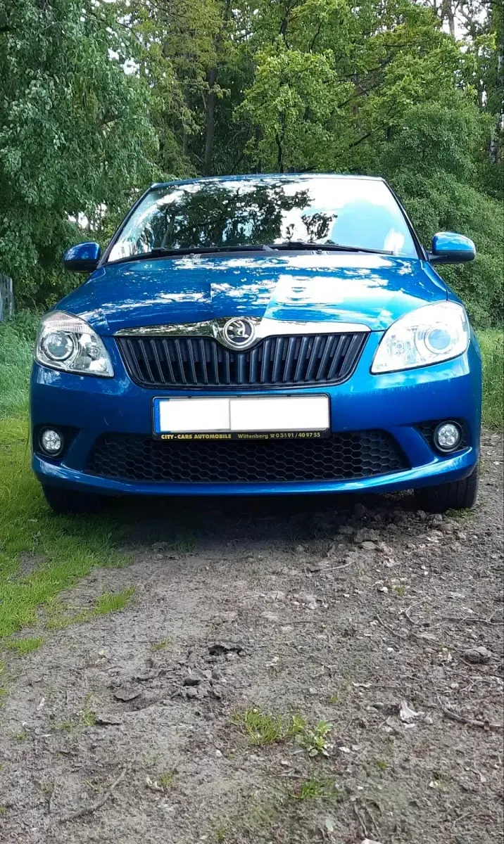 Gebraucht Skoda Fabia Ambiente 69 PS (50 kW) 2014 Blau Limousine