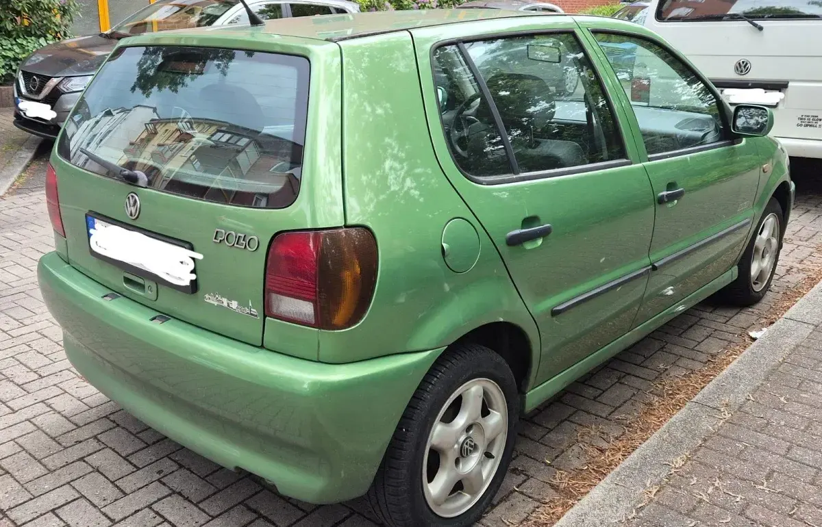 Gebraucht VW Polo 60 PS (44 kW) 1997 Grün Kleinwagen