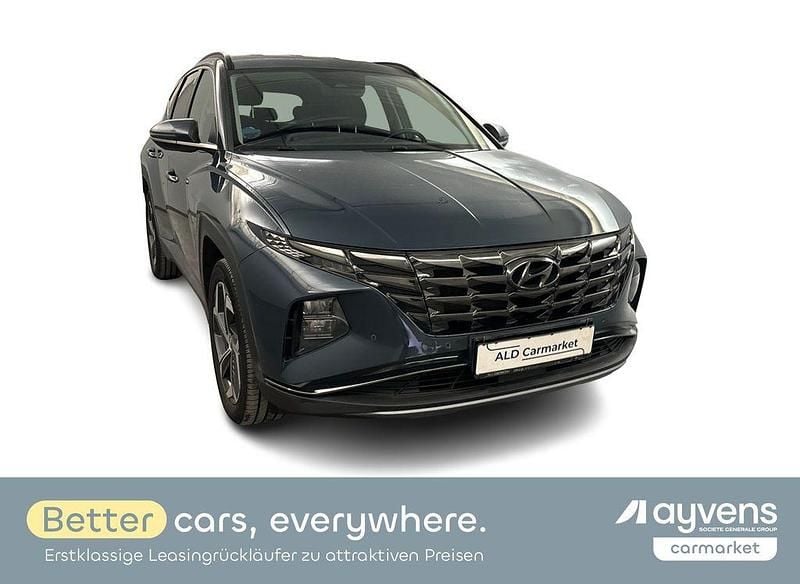 Blau Gebraucht 2021 Hyundai Tucson Trend SUV | 21.980 € (Superpreis) - Bild 1/4
