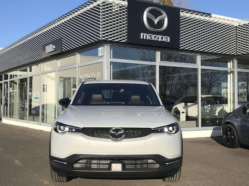 Gebraucht Mazda MX30 Exclusive-Line 106 kW (145 PS) 2023 Weiß SUV