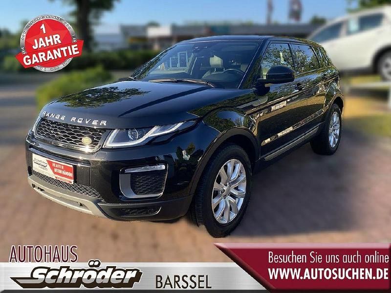 Schwarz Gebraucht 2016 Land Rover Range Rover evoque SE SUV | 23.400 € (Teuer) - Bild 1/4