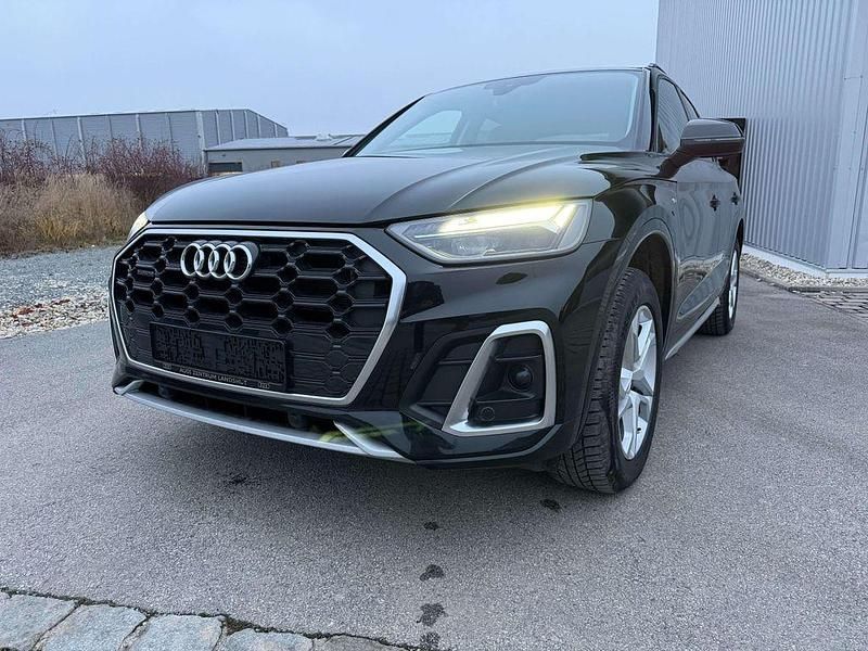 Schwarz Gebraucht 2022 Audi Q5 S-Line SUV | 30.900 € (Guter Preis) - Bild 1/4