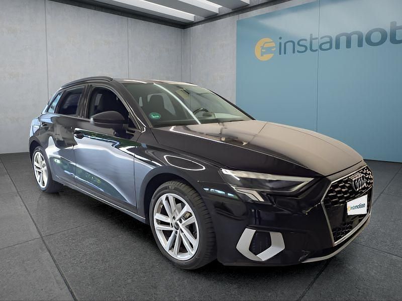Schwarz Gebraucht 2024 Audi A3 Sportback Limousine | 29.649 € - Bild 1/4