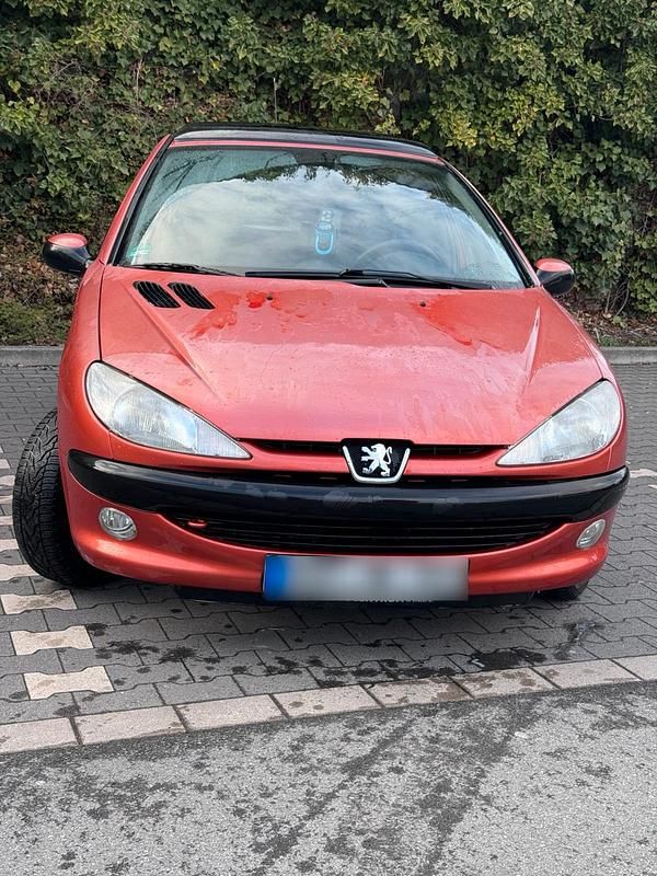 Gebraucht Peugeot 206 2000 Orange Limousine