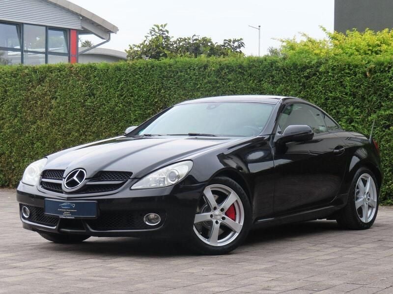 Schwarz Gebraucht 2008 Mercedes SLK200 Cabrio | 10.000 € (Guter Preis) - Bild 1/4