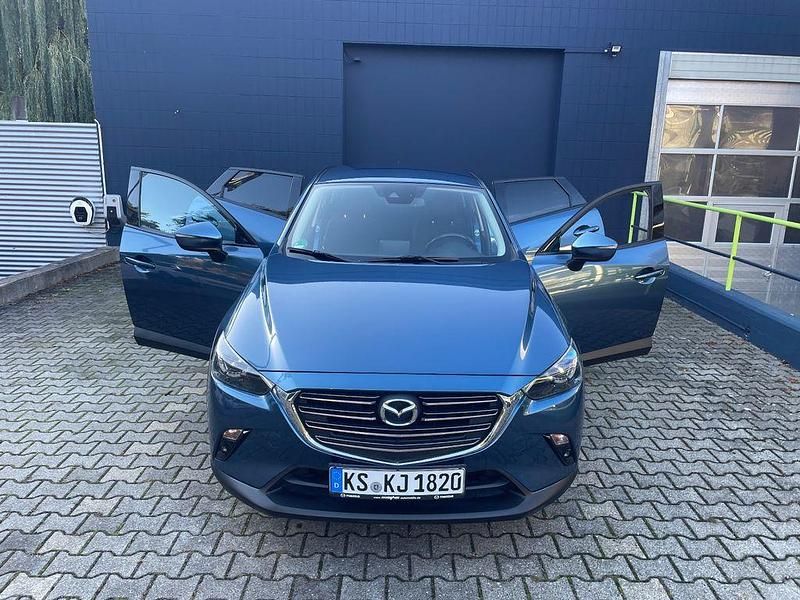 Blau Gebraucht 2019 Mazda CX-3 Exclusive-Line SUV | 14.500 € (Superpreis) - Bild 1/4