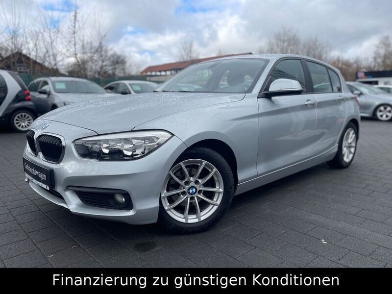 Silber Gebraucht 2015 BMW 116 Efficient Dynamics Kleinwagen | 9.450 € (Fairer Preis) - Bild 1/4