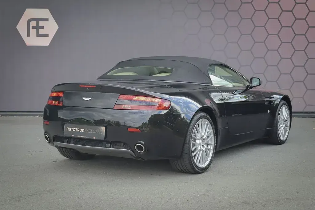 Gebraucht Aston Martin V8 Vantage 426 PS (313 kW) 2009 Schwarz Cabrio