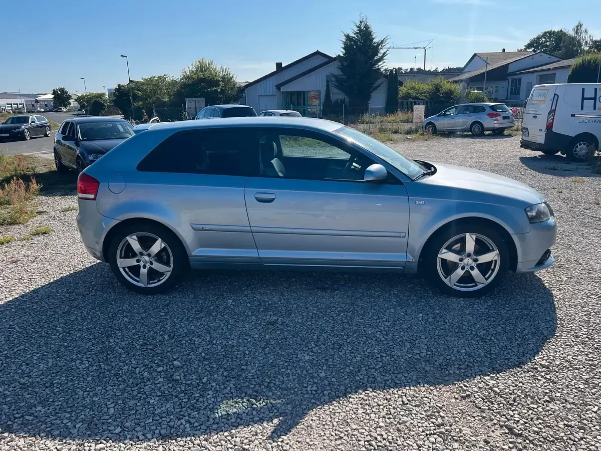 Gebraucht Audi A3 S-Line 125 PS (91 kW) 2008 Blau Kleinwagen