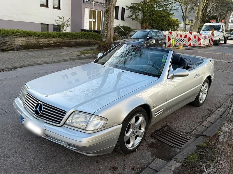 Gebraucht Mercedes SL320 224 PS (164 kW) 2000 Blau Cabrio
