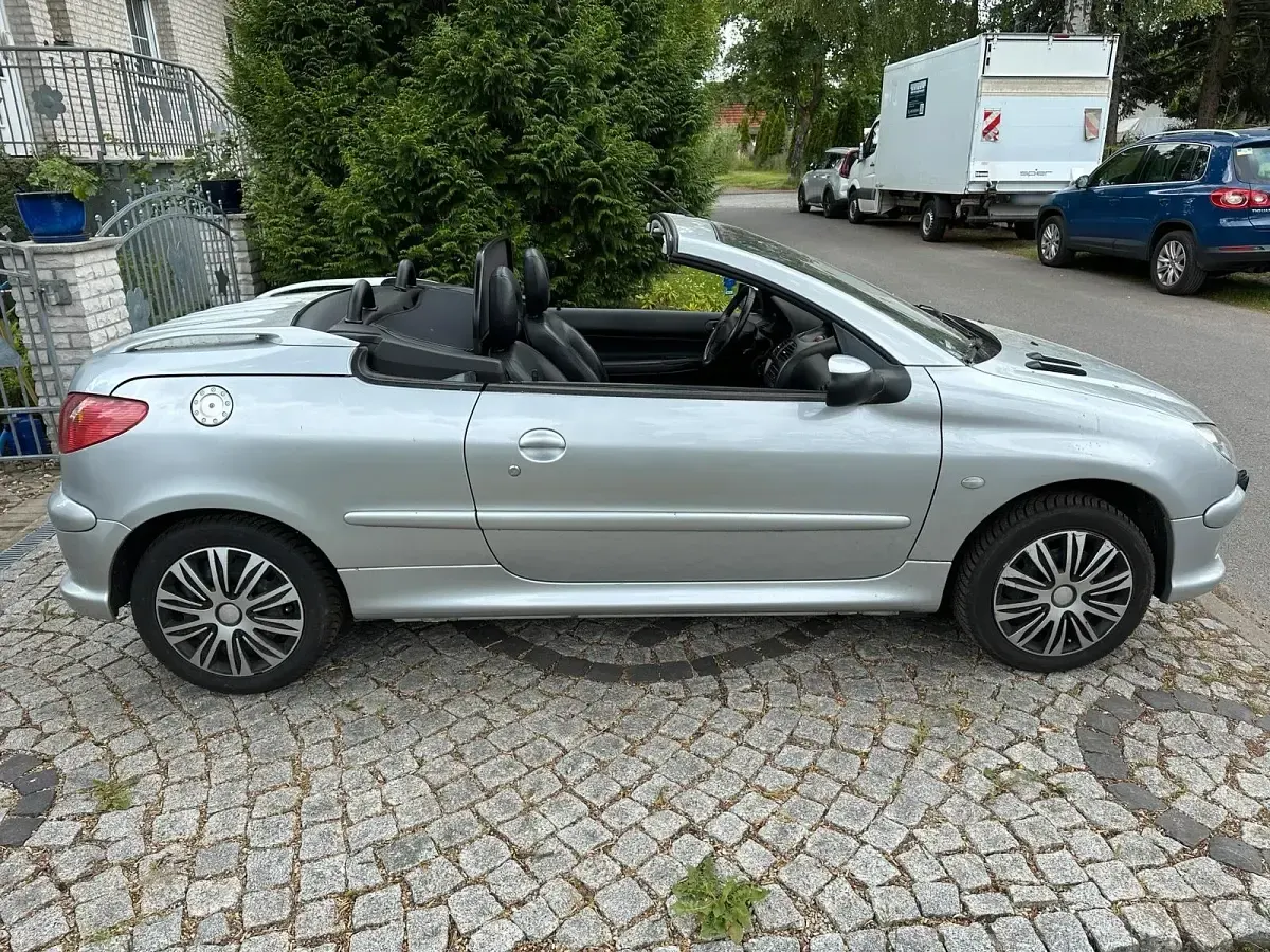 Gebraucht Peugeot 206 CC 134 PS (98 kW) 2003 Grau Cabrio