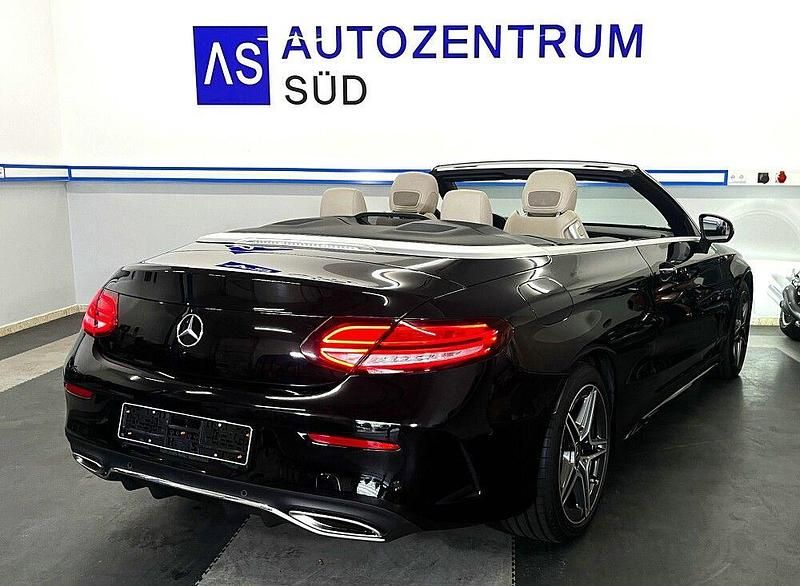Gebraucht Mercedes C300 AMG line 258 PS (189 kW) 2020 Schwarz Cabrio