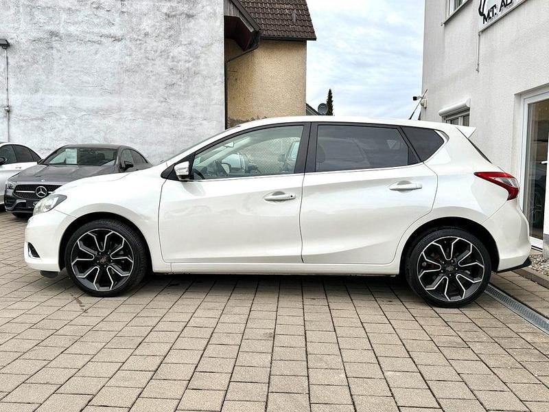 Gebraucht Nissan Pulsar Tekna 110 PS (80 kW) 2016 Weiß Kleinwagen