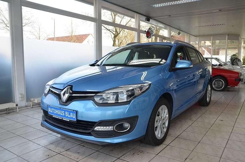 Blau Gebraucht 2014 Renault Mégane GrandTour Initiale Paris Kombi | 8.990 € (Teuer) - Bild 1/4