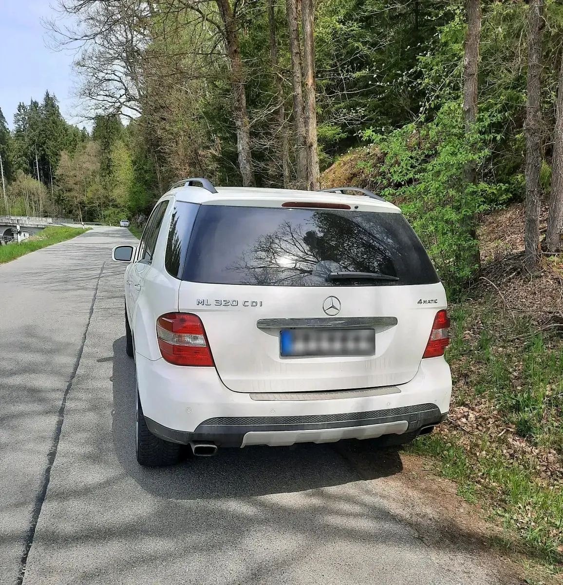 Gebraucht Mercedes ML320 225 PS (165 kW) 2008 Weiß SUV