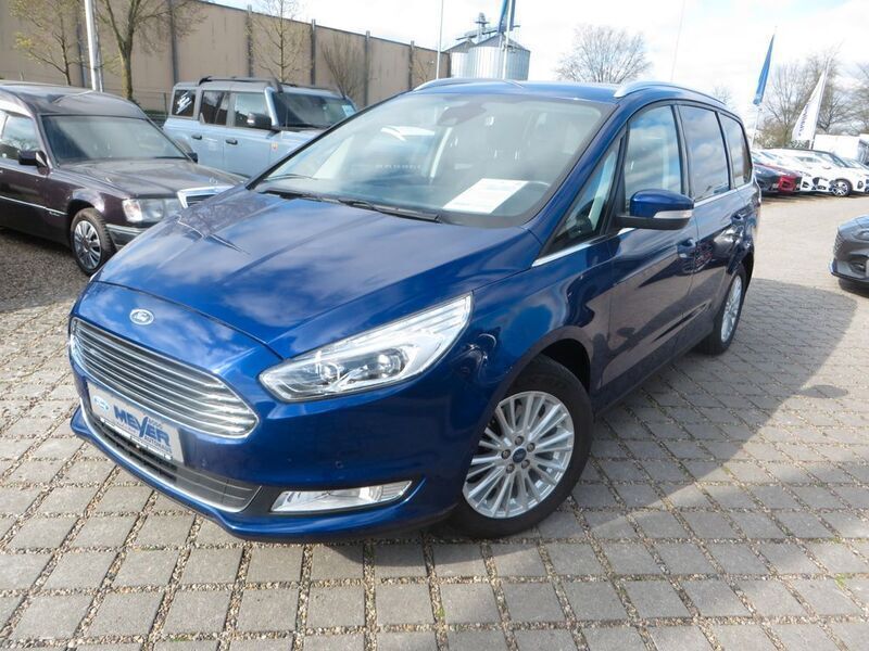 Indicblau metallic Gebraucht 2016 Ford Galaxy Titanium Van / Kleinbus | 18.990 € (Fairer Preis) - Bild 1/4