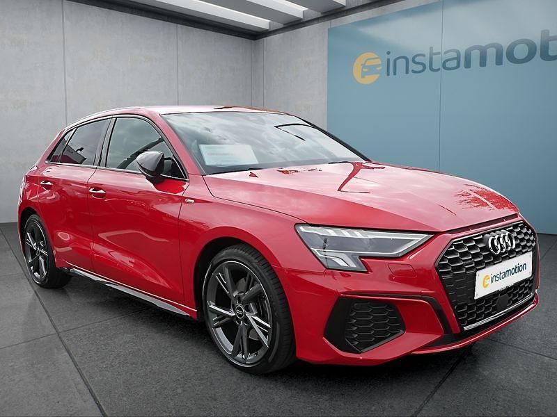 Brugt Audi A3 Sportback 200 HK (147 kW) 2022 Rød Hatchback
