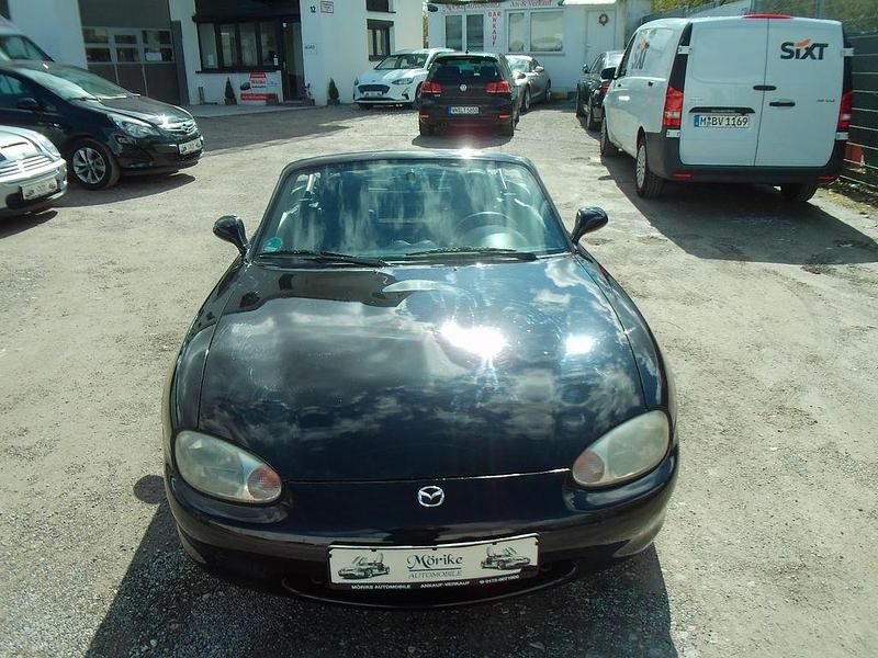 Gebraucht Mazda MX5 110 PS (80 kW) 1998 Schwarz Cabrio