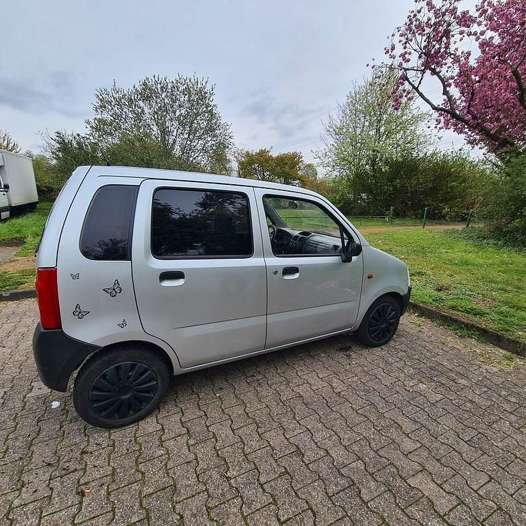 Gebraucht Opel Agila 58 PS (42 kW) 2002 Grau Van / Kleinbus