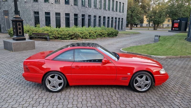 Rot Gebraucht 2000 Mercedes SL500 Cabrio | 20.500 € - Bild 1/4