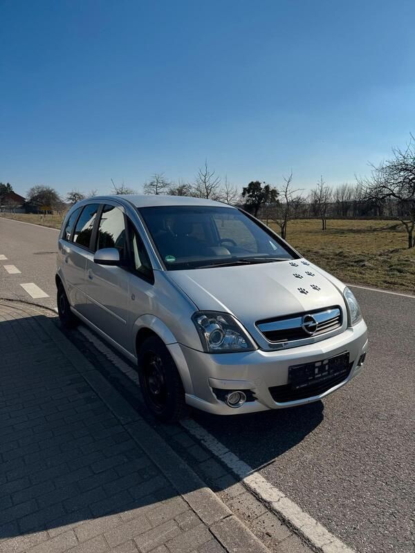 Silber Gebraucht 2007 Opel Meriva Van / Kleinbus | 1.400 € (Superpreis) - Bild 1/4