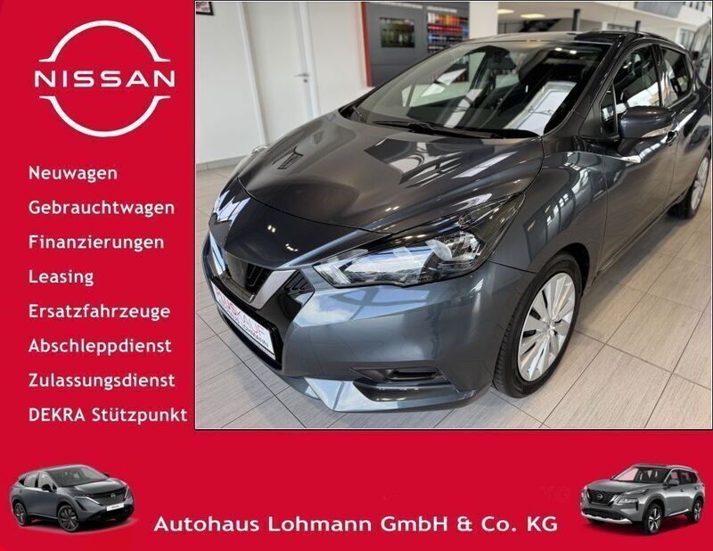 Grau Gebraucht 2022 Nissan Micra Acenta Kleinwagen | 14.650 € (Etwas zu teuer) - Bild 1/4