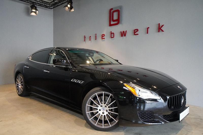 Schwarz Gebraucht 2015 Maserati Quattroporte Limousine | 54.941 € - Bild 1/4