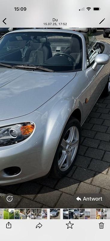Gebraucht Mazda MX5 Energy 126 PS (92 kW) 2006 Silber Cabrio