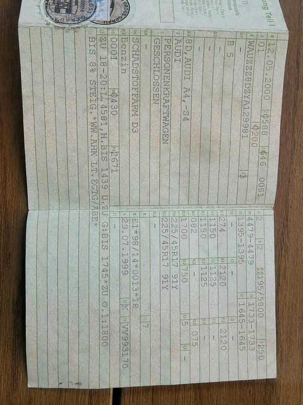 Second-hand Audi S4 265 CP (194 kW) 2000 Gri Break