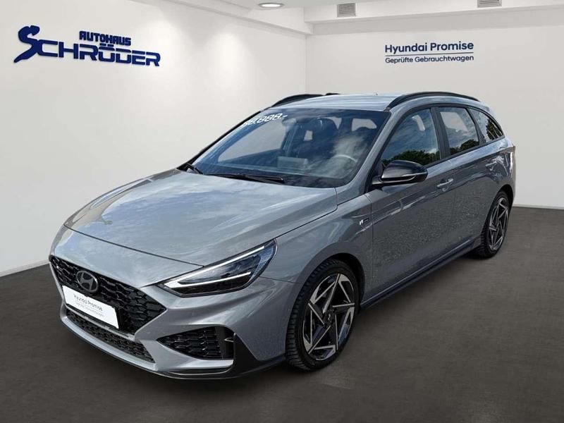 Grau Gebraucht 2024 Hyundai i30 N Line Kombi | 31.900 € (Teuer) - Bild 1/4