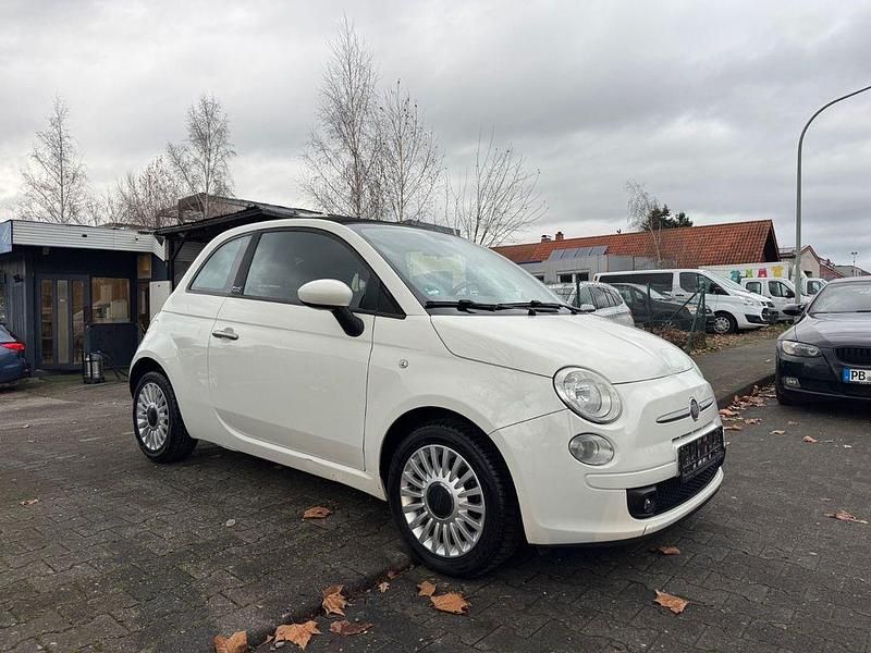 Gebraucht Fiat 500 86 PS (63 kW) 2011 Weiß Cabrio