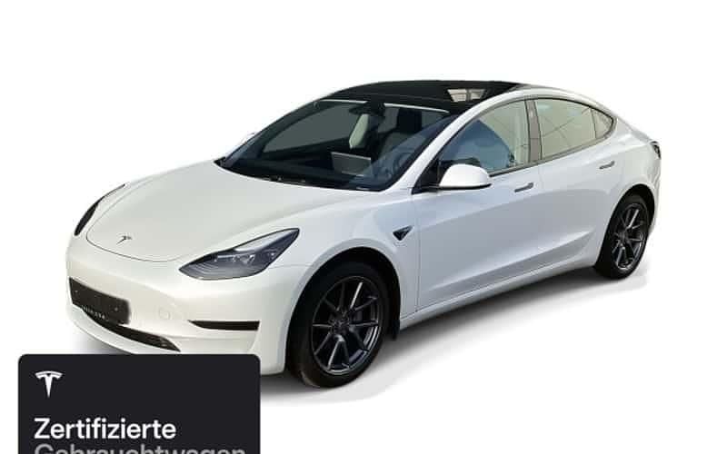 Weiß Gebraucht 2021 Tesla Model 3 RWD Limousine | 26.000 € (Fairer Preis) - Bild 1/4