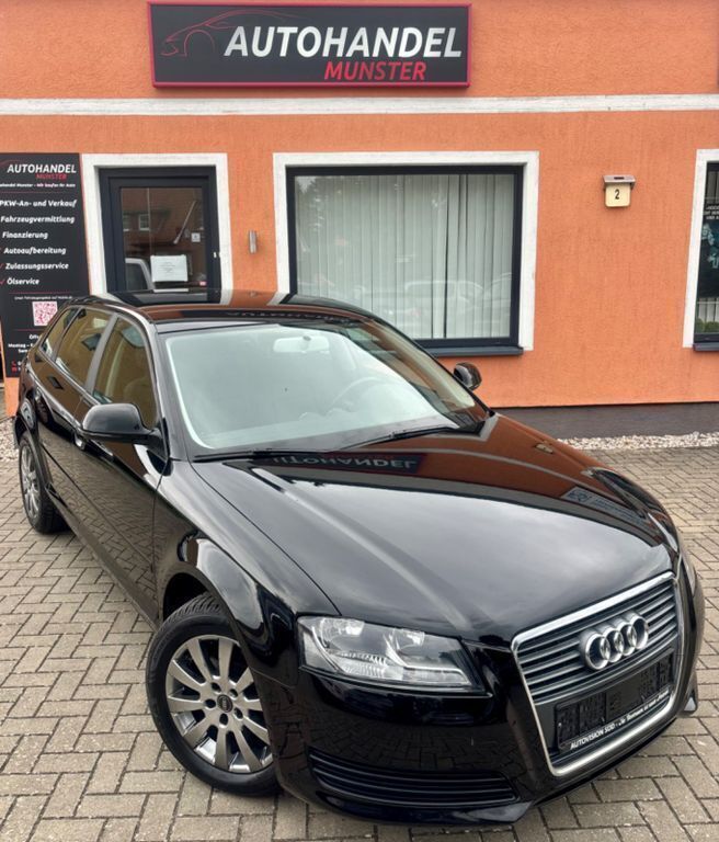 Schwarz Gebraucht 2009 Audi A3 Sportback Attraction Limousine | 4.990 € (Fairer Preis) - Bild 1/4
