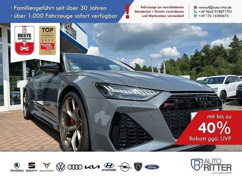 Grau Gebraucht 2024 Audi RS6 Performance Kombi | 127.890 € - Bild 1/4