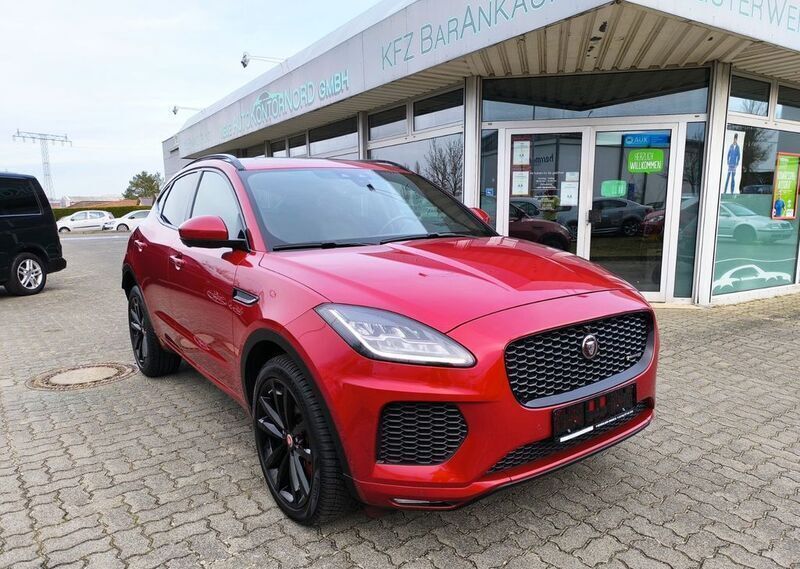 Rot Gebraucht 2019 Jaguar E-Pace R-Dynamic SUV | 24.999 € (Guter Preis) - Bild 1/4