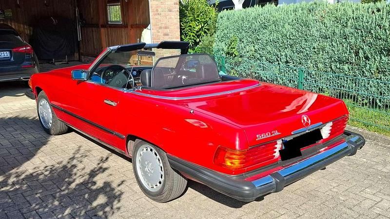 Gebraucht Mercedes 560 231 PS (169 kW) 1989 Rot Cabrio