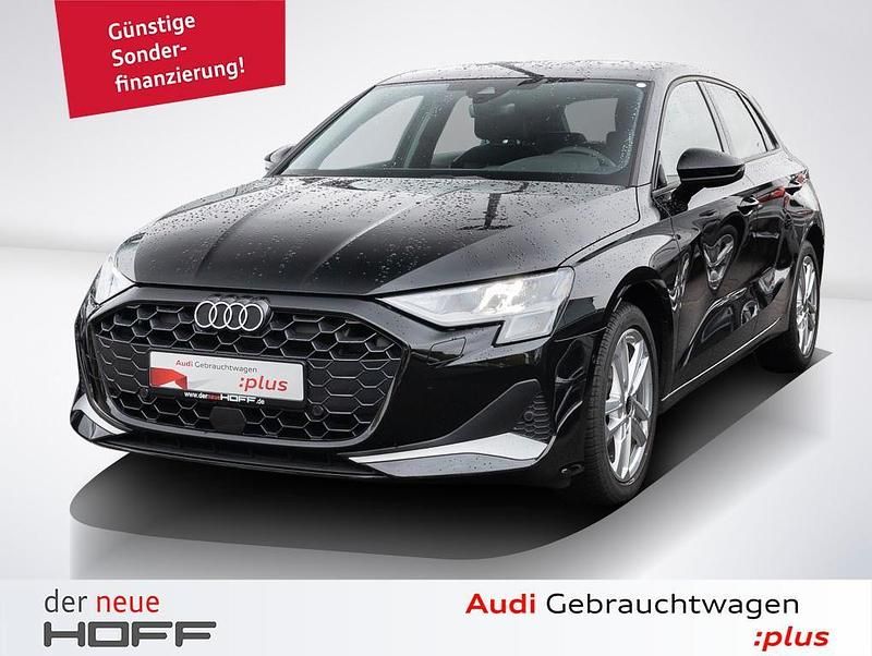 Schwarz Gebraucht 2025 Audi A3 Sportback Advanced Limousine | 28.475 € (Fairer Preis) - Bild 1/4