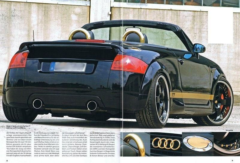 Gebraucht Audi TT Roadster Ambiente 224 PS (164 kW) 2002 Schwarz Cabrio