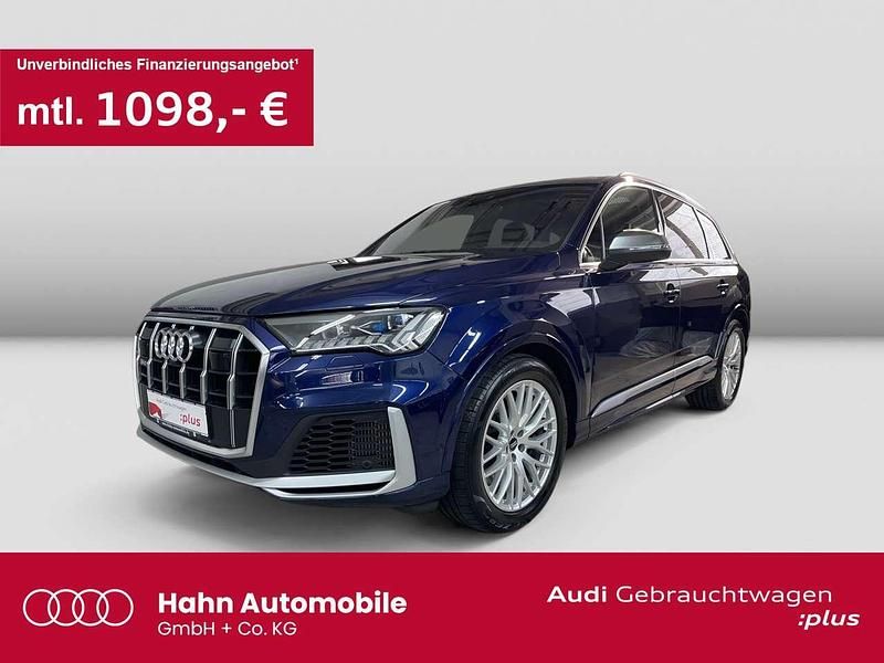 Blau Gebraucht 2020 Audi SQ7 Ambiente SUV | 66.930 € (Etwas zu teuer) - Bild 1/3