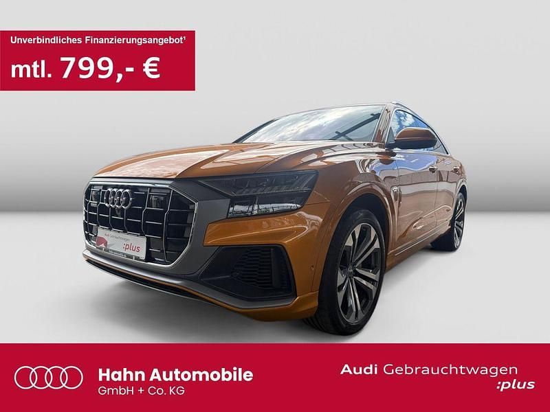 Orange Gebraucht 2018 Audi Q8 Sport SUV | 47.730 € - Bild 1/3