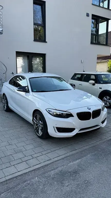 Gebraucht BMW 220 184 PS (135 kW) 2015 Weiß Coupé