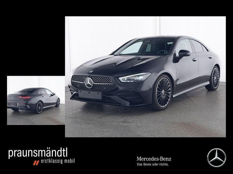 Lack kosmosschwarz Gebraucht 2024 Mercedes CLA200 AMG Limousine | 38.490 € (Fairer Preis) - Bild 1/4