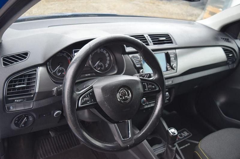 Gebraucht Skoda Fabia 75 PS (55 kW) 2019 Blau Kleinwagen
