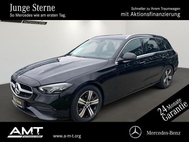 Schwarz Gebraucht 2022 Mercedes C200 Avantgarde Kombi | 36.790 € (Etwas zu teuer) - Bild 1/4
