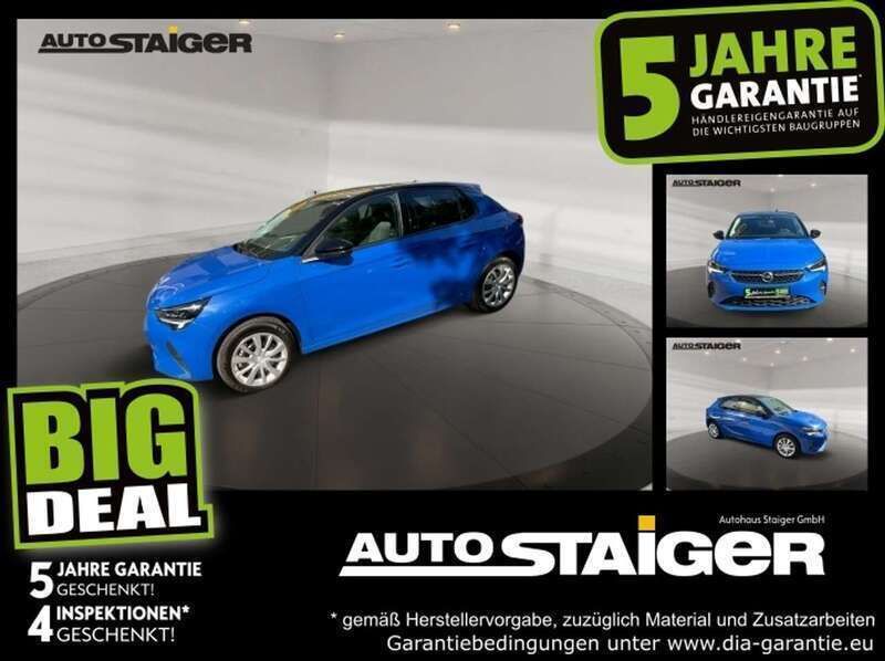 Perl blau Gebraucht 2022 Opel Corsa-e Edition Kleinwagen | 16.490 € (Fairer Preis) - Bild 1/2