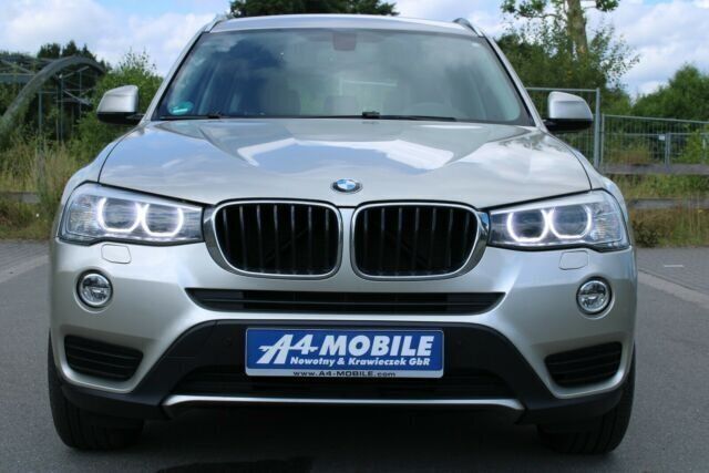 Gebraucht BMW X3 190 PS (139 kW) 2015 Silber metallic SUV