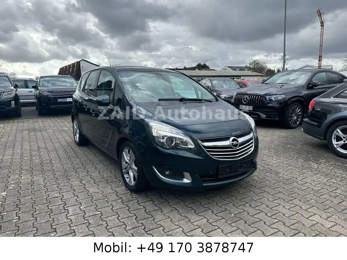 Gebraucht Opel Meriva Innovation 136 PS (100 kW) 2015 Grün Van / Kleinbus